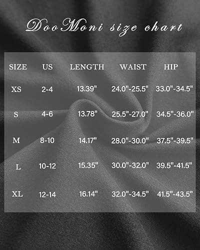 DooMoni Women's Side Slit High Waisted Mini Skirt Stretchy Bodycon Skort 2025 Y2K Club Skirts with Underneath thumbnail 6