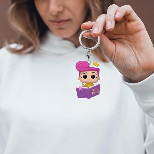 Funko Pop Keychain Fairly Odd Parents - Wanda - Collectable Vinyl Figure - Gift Idea - Official Merchandise - Toys for Kids & Adults - Cartoon/Animation Fans - Model Figure for Collectors thumbnail 2