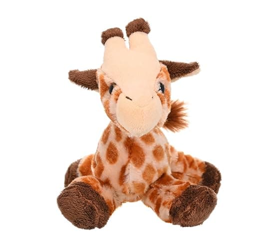Wild Republic Giraffe Plush, Stuffed Animal, Plush Toy, Gifts for Kids, Hug’Ems 7 - Giraffe - 7" thumbnail 3