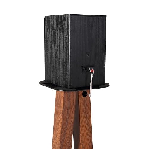 EXIMUS One Pair Fixed Height Universal Speaker Floor Stands - Cedar - 600 Series thumbnail 9