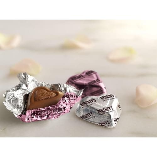 HERSHEY'S Milk Chocolate Hearts, Valentine's Day Candy Bag, 9.2 oz thumbnail 5