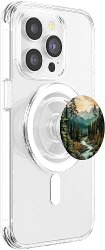 Mountains Wilderness Forest Hiking Pine Tree Nature PopSockets PopGrip for MagSafe thumbnail 4