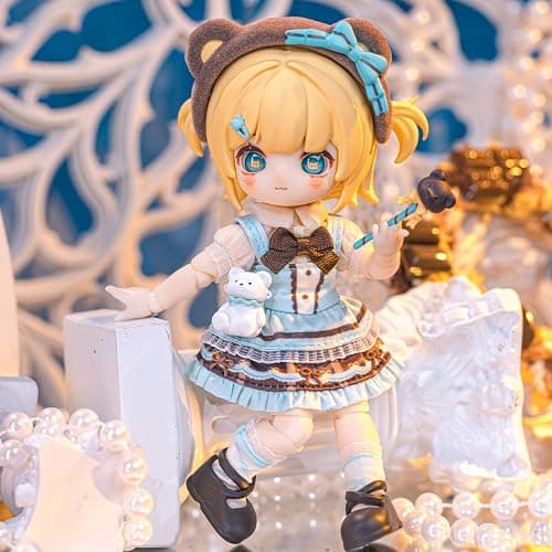 CALEMBOU BJD Blind Box, 1/12 Cute Nagi Mirage Book Series Ball Jointed Blind Box Doll, 6 Inches Dress up Doll with Joints, Collectable Action Figure for Birthday Gifts thumbnail 9