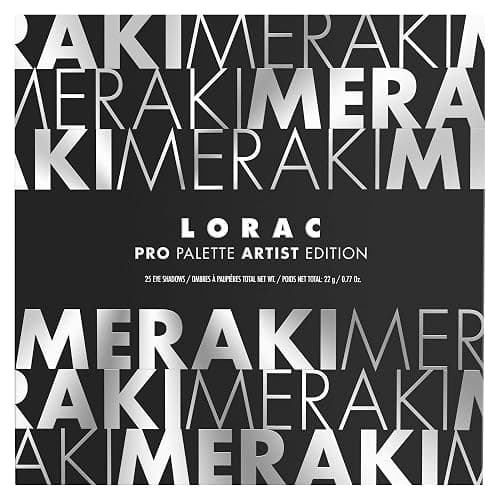 LORAC PRO Matte & Shimmer Eyeshadow Palette, Metallic High Pigmented, Mirror Compact thumbnail 9