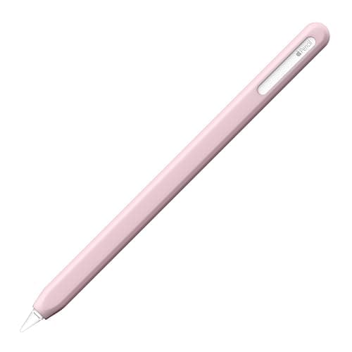 UPPERCASE Designs NimbleSleeve Premium Silicone Case Holder Protective Cover Sleeve Compatible with iPad Apple Pencil Pro and 2nd Generation Only (Pink) - Image 1