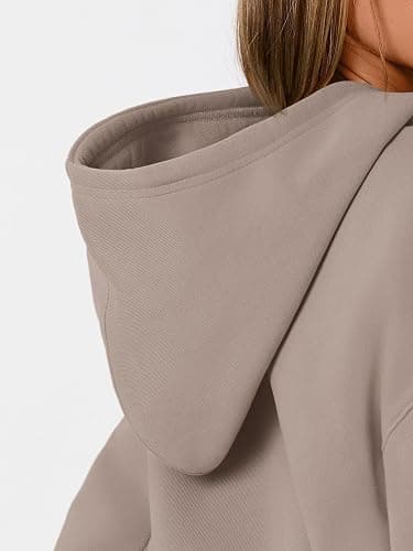 WYNNQUE Hoodies for Women Oversized Sweatshirts Fall Fashion Outfits 2026 Casual Sweaters Tops Fleece Workout Winter Clothes thumbnail 5