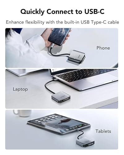 Lexar RW510 CFexpress Type B Card Reader, Up to 10Gbps, USB 3.2 Gen 2 CF Memory Card Reader for CFe Type B Card, CF Card Reader Includes USB Type-C Cable (LRW510U-BNHNG) thumbnail 5