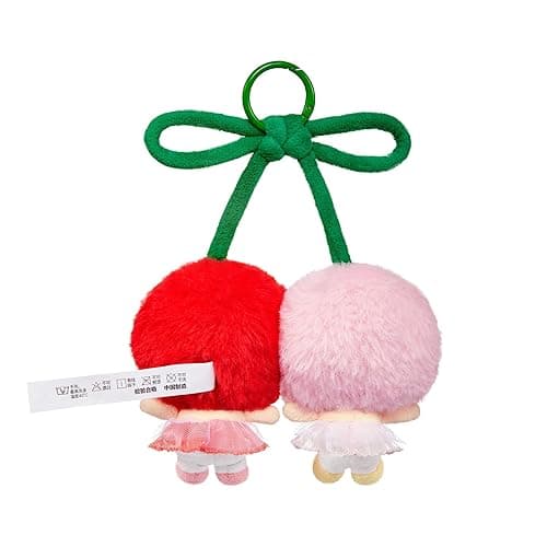 POP MART Crybaby Crying for Love Series-Vinyl Plush Hanging Card (Love You Cherry Much), Toys for Modern Home Decor, Collectible Toy Set for Desk Accessories, 1PC thumbnail 5