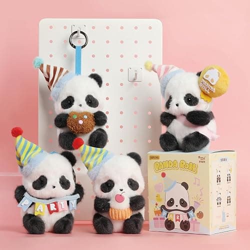 52TOYS Panda Roll Party Series Blind Box Stuffed Animal Plush Toy with Soft and Adorable Design, 1PC Perfect for Cuddling, Display, and Unique Posing, Ideal Gift for Panda Enthusiasts thumbnail 9