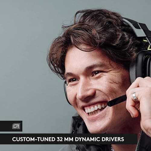 ASTRO A10 Gaming Headset Gen 2 Wired Headset, Over-ear Gaming Headphones, Lightweight, Flip-to-mute microphone, 32 mm drivers, Compatible with Xbox Series X|S, Xbox One, Nintendo Switch, PC - Black thumbnail 2