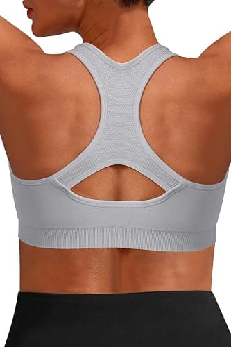 MIRITY Women Racerback Sports Bras - High Impact Workout Gym Activewear Bra thumbnail 5