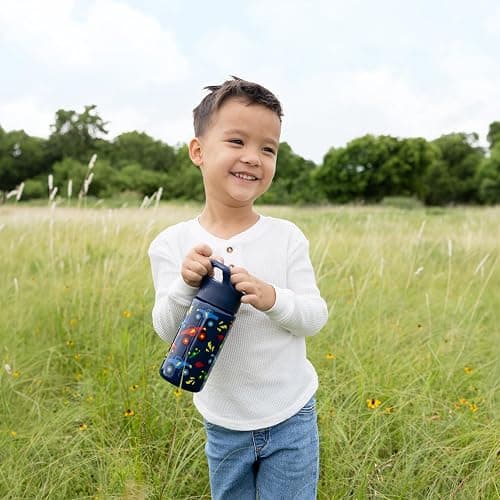 Simple Modern Disney Cars Kids Water Bottle & Toddler Cup | 18oz | Insulated Stainless Steel Lightning McQueen Toddler Water Bottle Kids Tumbler with Straw | Spill Proof for School Girls Boys thumbnail 8