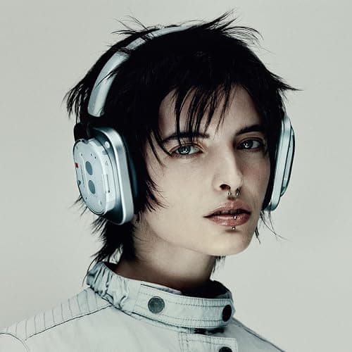 Nothing Headphone (1) Hybrid Active Noise Cancelling Headphones, Wireless Over-Ear Headphones with 6 Mics, 80Hrs Playtime, Hi-Res Audio, KEF-Tuned, Spatial Sound, Comfort Fit & Fast Charging White thumbnail 4