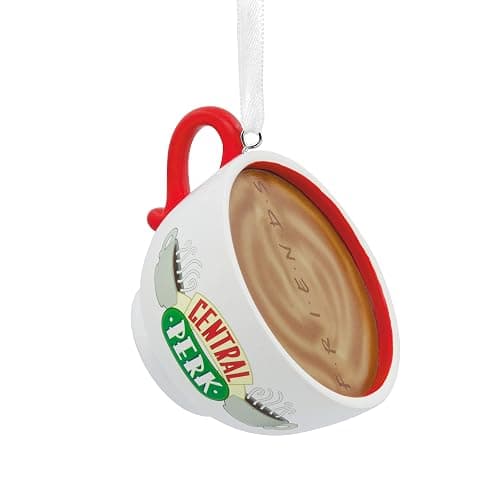 Central Perk Cafe Coffee Cup Christmas Ornament - Image 1