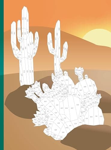 Paint by Sticker (Official): Plants and Flowers: Create 12 Stunning Images One Sticker at a Time! thumbnail 2