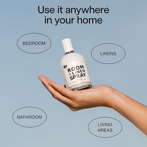 DedCool, Room + Linen Spray, Mochi Milk, Essential Oil Infused, 3 fl oz | Natural non-toxic formula freshens home, bedding, couch, closet & bathroom thumbnail 3