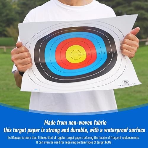 KAINOKAI Competitive Archery Targets Paper Compound Bow Target Paper 40cm/60cm/80cm thumbnail 3