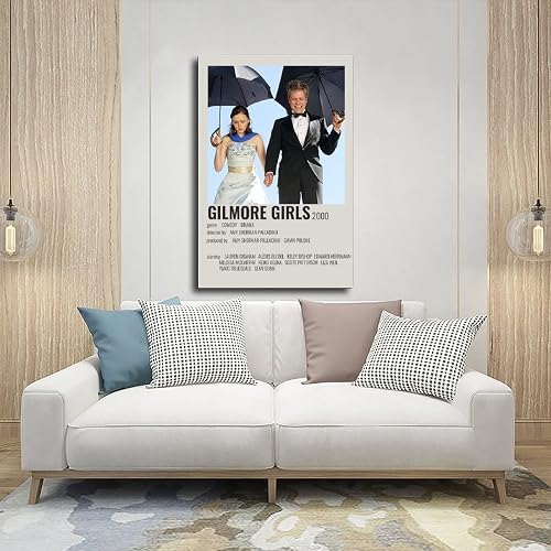 Gilmore Girls Movie Poster Canvas Poster Bedroom Decor Sports Landscape Office Room Decor Gift Unframe: 12x18inch(30x45cm) thumbnail 5