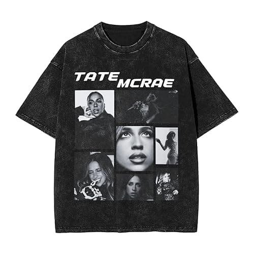 Vintage Shirt Mens Woman Oversized T Shirts Washed Short Sleeve Graphic Tee Round Neck T-Shirt Fashion Retro Unisex Tops - Music-4 - Small
