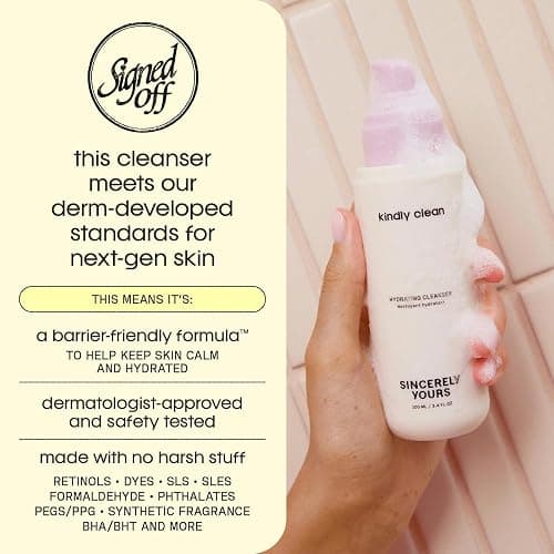 Sincerely Yours Kindly Clean Hydrating and Soothing Foaming Gel Cleanser thumbnail 3