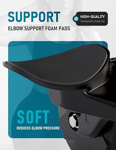 2024 New Ab Roller Wheel with Timer & Knee Mat,Automatic Rebound Abdominal Wheel with Elbow Support Ab Workout Equipment for Strengthening Core Muscles Abs Exercise Roller for Women Men thumbnail 6