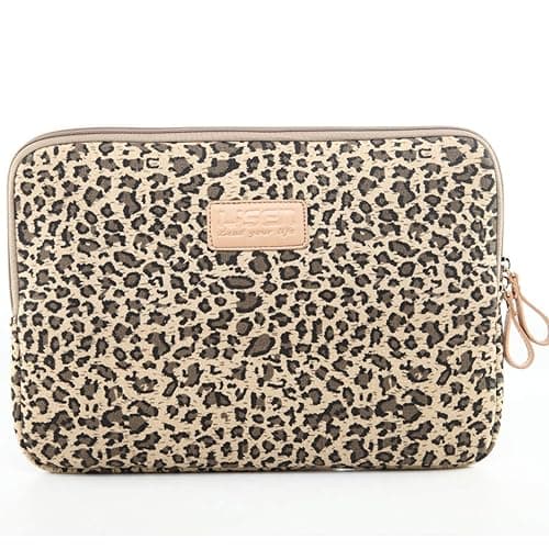BSLVWG 10-15 Pouces Forest Series Motif Toile Imperméable pour Ordinateur Portable 13,3 Pouces Compatible avec MacBook Air Manchon pour MacBook Pro 13 - Image 1