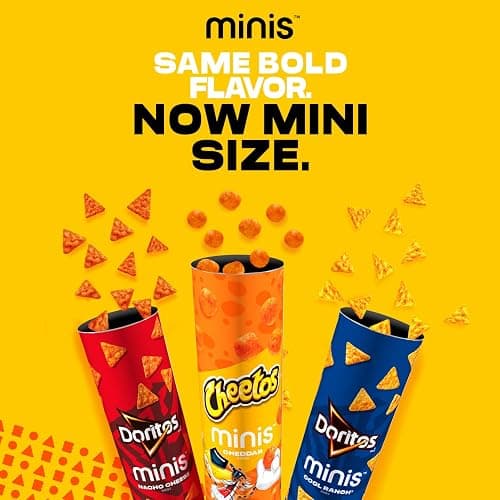 Doritos, Mini Nacho Cheese, 5.12 Ounce thumbnail 4