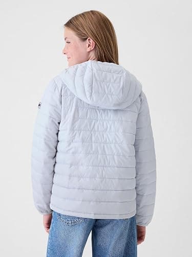 GAP Girls' Logo Puffer Jacket thumbnail 2
