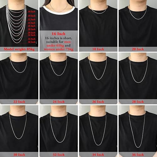 HolyFast Twist Chain Necklace - Stainless Steel Rope Jewelry for Men & Women thumbnail 4