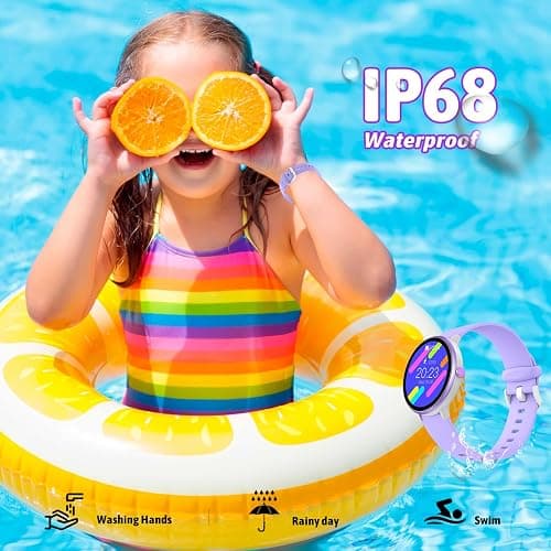 JOYELE Smart Watch for Kids Boy Girl, No Phone Needed Kids Watch Waterproof with 19 Sport Modes, Pedometer, Sleep Monitor, Kids Watch for Girls Boys 6-16 Birthday Gifts Toy Gift (Purple) thumbnail 6