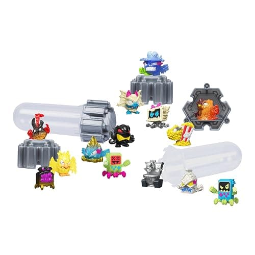 MrBeast Lab Swarms Series 3, Hyper Fusion Series, 14 Pack Collectible Micro Beasts, 14 Collectible Stickers & 4 Fusion Caps to Build Out Your Own MrBeast Lab - Milk Bones thumbnail 8