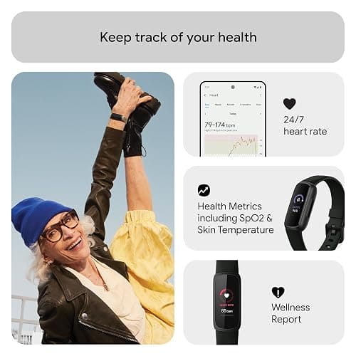 Google Fitbit Inspire 3 Activity Tracker with 6-months Premium Membership Included, up to 10 days battery life and Daily Readiness Score thumbnail 7