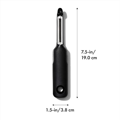 OXO Good Grips Swivel Peeler, Black thumbnail 3