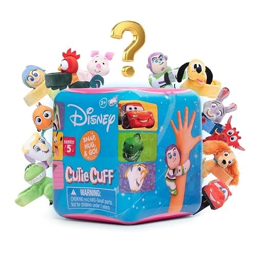 Disney Cutie Cuff - Mystery Plush Slap Band Bracelet - Favorites Series 5 thumbnail 3