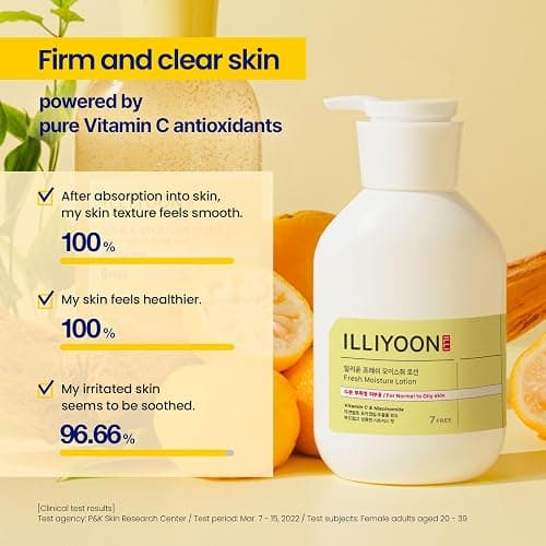 Illiyoon Fresh Moisture Lotion - High Moisturizing Effect For Damaged and Rough Skin, Korean Skincare, 11.83oz (350ml) thumbnail 6