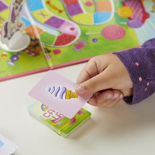 Hasbro Gaming Candy Land Unicorn Edition Preschool Board Game | Back to School Gifts for Kids | Classroom Toys | Ages 3+ (Amazon Exclusive) thumbnail 2
