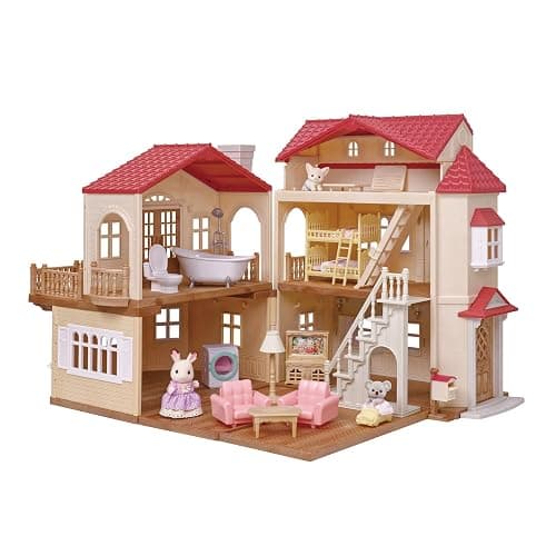 Calico Critters - Red Roof Home - Country Home - 2026 Gift Set Edition Dollhouse – Kids Pretend Play House, Miniature Home Playset with Furniture & Accessories, Ages 3+ - Image 1