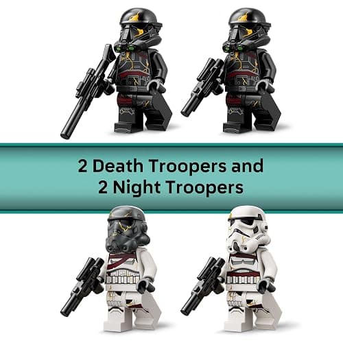 LEGO Star Wars Death Trooper & Night Trooper Battle Pack Kids Toy - Building Set for Pretend Play - Ahsoka Series Model Kit for Boys and Girls, Ages 6+ - Birthday Gift Idea for Movie Fans -75412 thumbnail 5