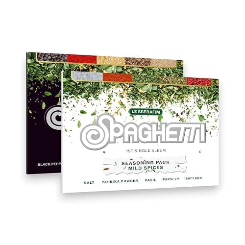 LE SSERAFIM - 1st Single Album [SPAGHETTI] Weverse Version (RANDOM) - Image 1