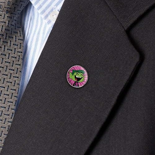 Teen Titans Go! Beast Boy Metal 0.75" Lapel Hat Pin Tie Tack Pinback thumbnail 3