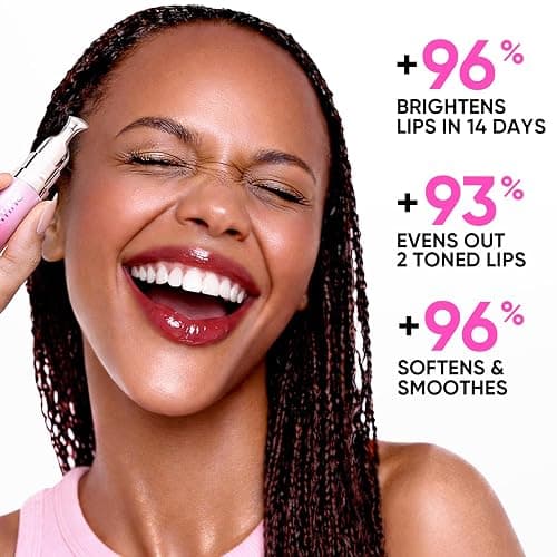 SKINTIFIC Peptide Brightening Lip Serum(01U Baby Pink-Update), Hydrating & Plumping Tinted Lip Gloss, Moisturizing Lip Balm with Polypeptides & Squalane for Glossy thumbnail 6