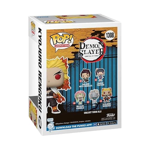Funko POP! Animation: Demon Slayer - Rengoku - Collectable Vinyl Figure - Gift Idea - Official Merchandise - Toys for Kids & Adults - Anime Fans - Model Figure for Collectors and Display thumbnail 3
