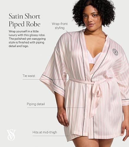 Victoria's Secret Satin Robe for Women (XS-XXL) thumbnail 4