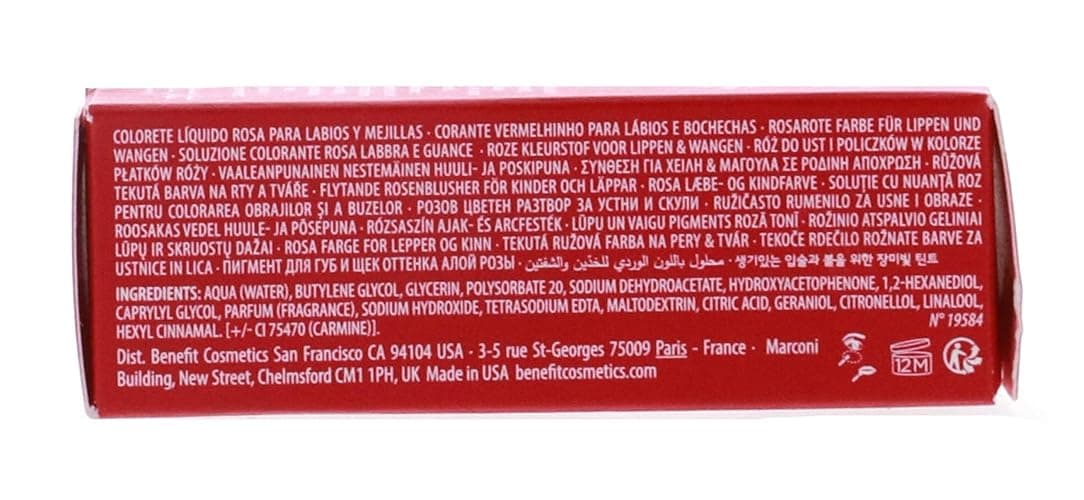 Benefit Bene Tint Rose-tinted Lip & Cheek Stain, 0.2 Fl Oz thumbnail 7