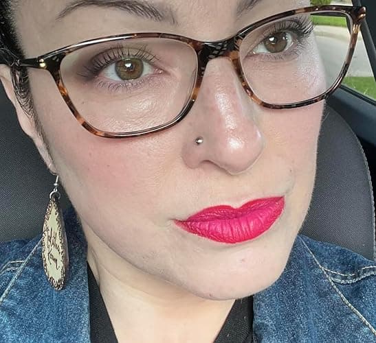 Longita Fake Piercings - Nose Ring, Eyebrow, Lip Ring, Labret Studs & More - Adhesive Face Jewelry thumbnail 8