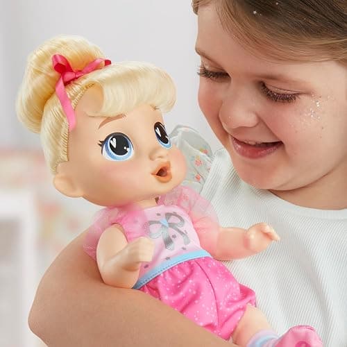 Baby Alive Fairy Fashions Harper Hugs Doll with Clothes Accessories, Blonde Hair, 11 Inches, Toys for 3 Year Old Girls and Boys & Up (Amazon Exclusive) thumbnail 10