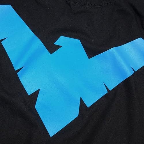 Popfunk Classic Nightwing Logo Longsleeve T Shirt & Stickers thumbnail 2