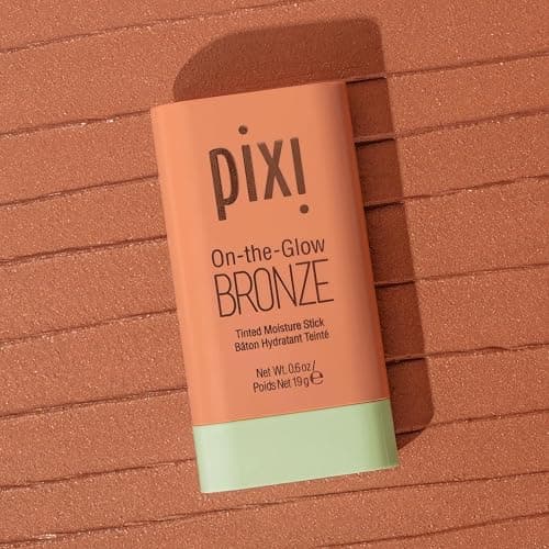 Pixi On-the-Glow Bronze - RichGlow, Hydrating Tinted Moisture Bronzer Stick with Ginseng, Aloe Vera & Fruit Extracts, For Cheeks & Lips, 19g / 0.6oz, Paraben-Free thumbnail 4