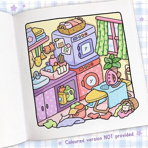 Cozy Corner: A Calm and Comforting Colouring Book (Coco Wyo) thumbnail 3