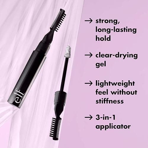 e.l.f. Brow Laminating Gel, Strong-Hold, Clear-Drying & Water-Resistant Brow Gel Creates Laminated Brows, Comb & Sculpt Brows, Vegan & Cruelty-free thumbnail 5